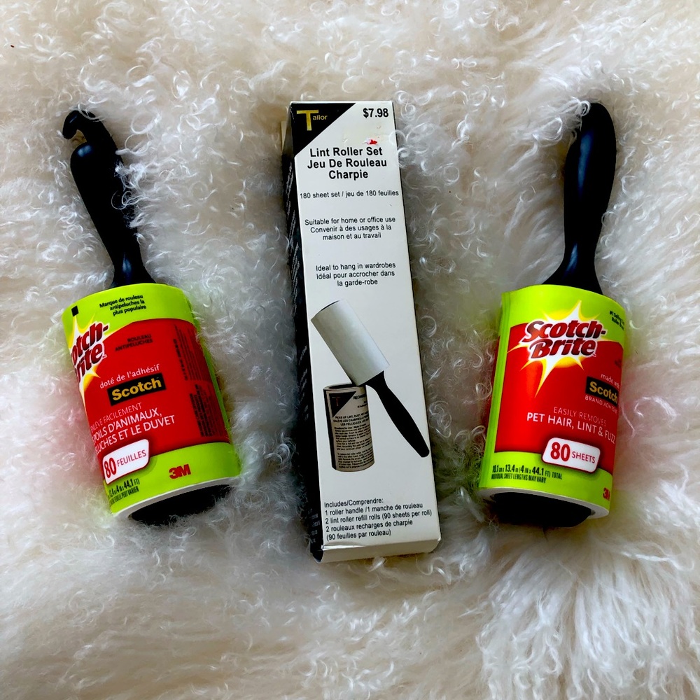Brand New Sealed Lint Roller Trio/three Pi for your everyday Poshmark needs!!!